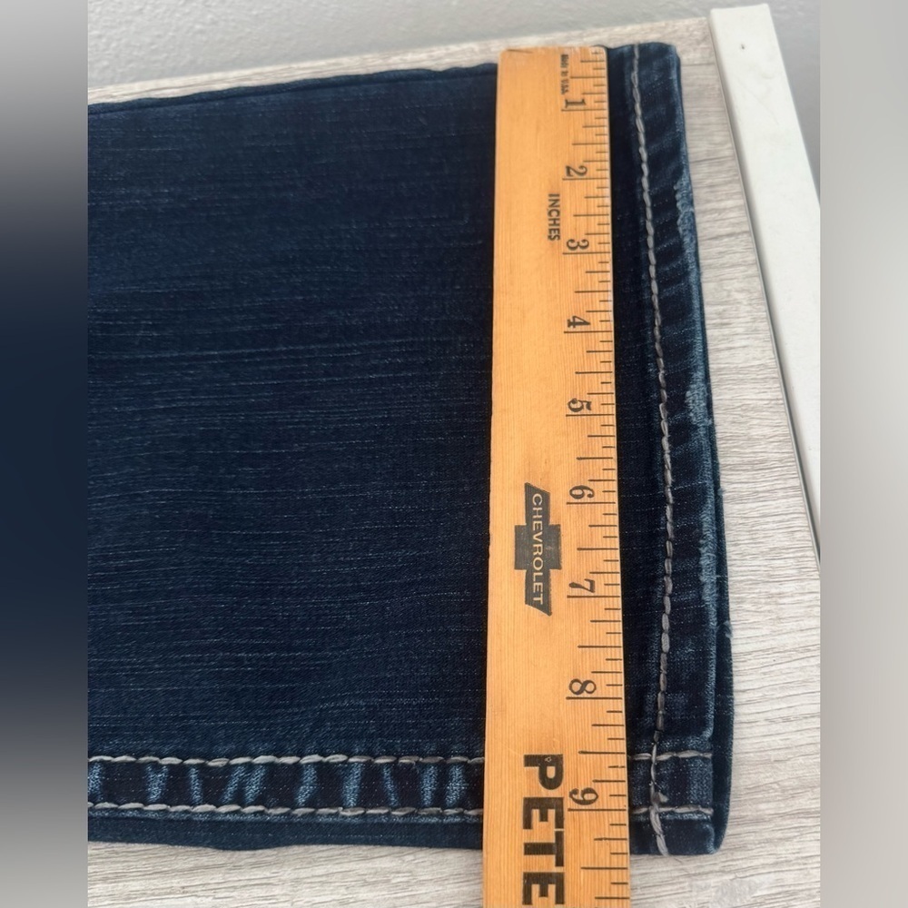 Silver Jeans Suki Surplus Boot Cut Dark Wash Patch Pockets Size 31 x 32 - Picture 5 of 12
